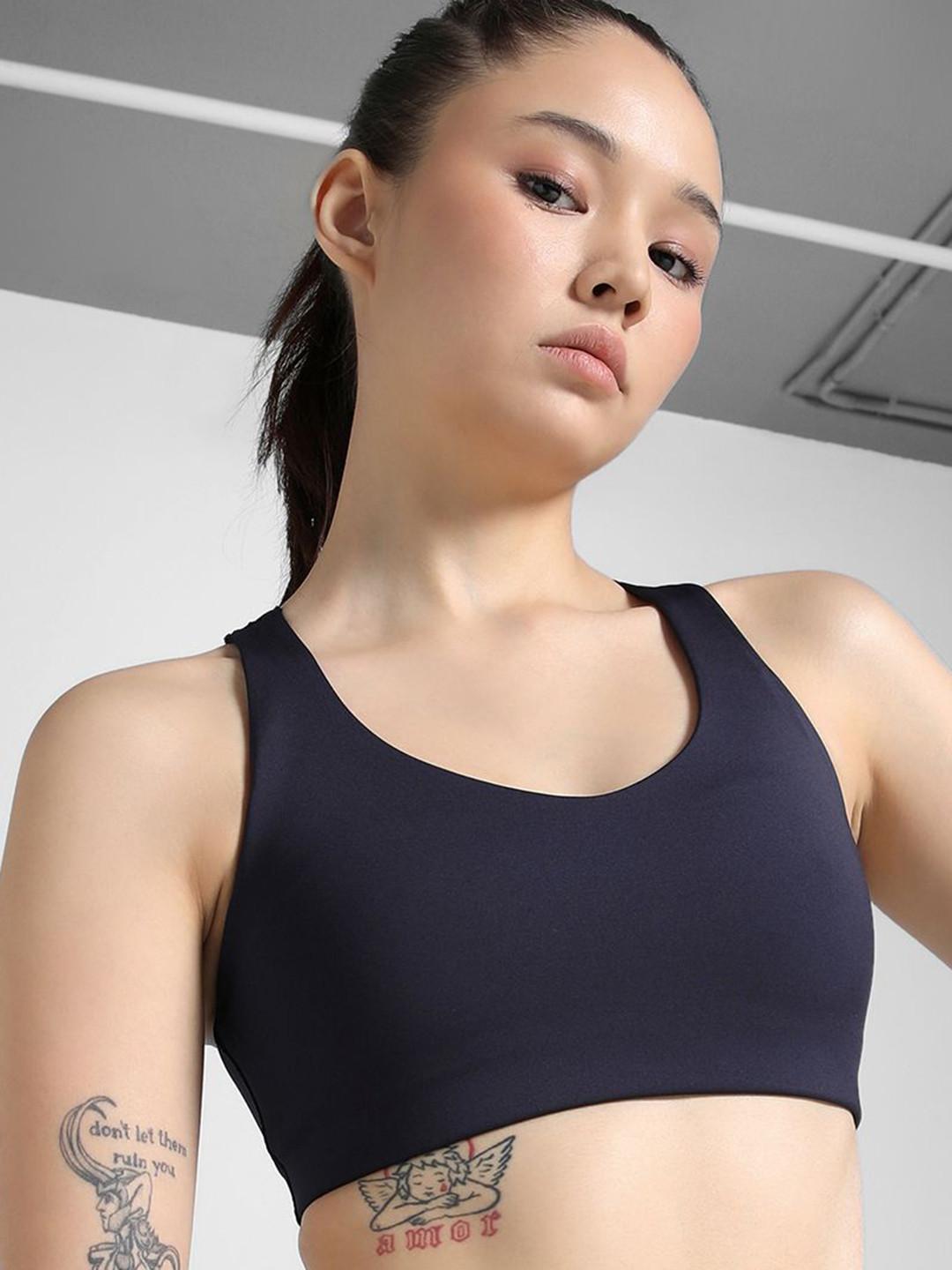 Puma Women High Impact To The Max Underwired Lightly Padded Bra