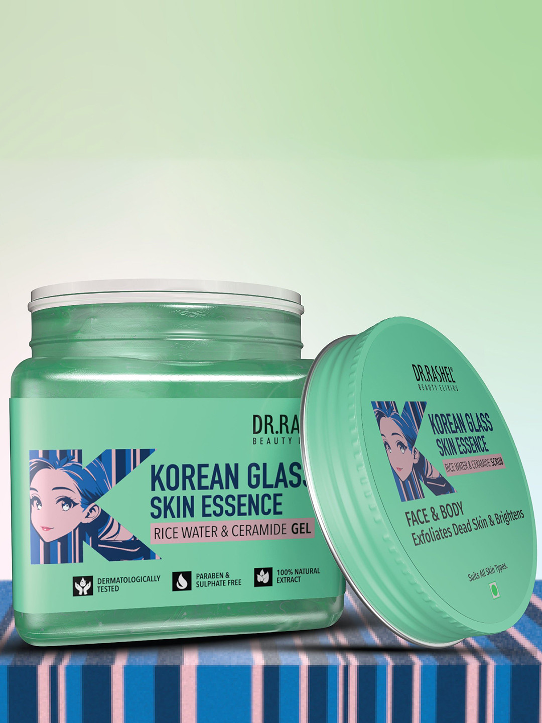 DR.RASHEL Korean Glass Skin Essence Gel- 380 ml