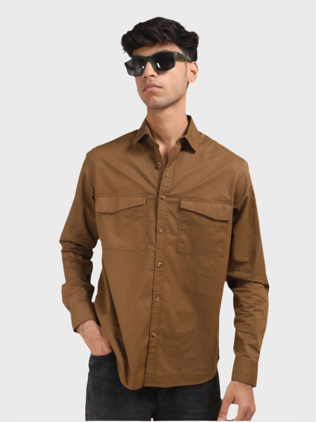 JONESBURG Men Comfort Casual Shirt