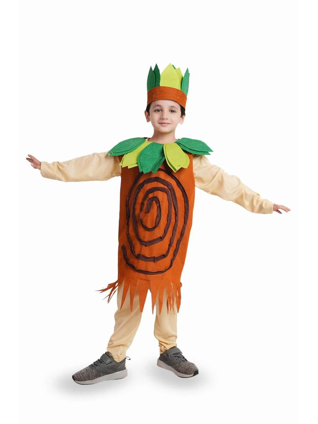 Kaku Fancy dresses Kids Tree Cutout Costume