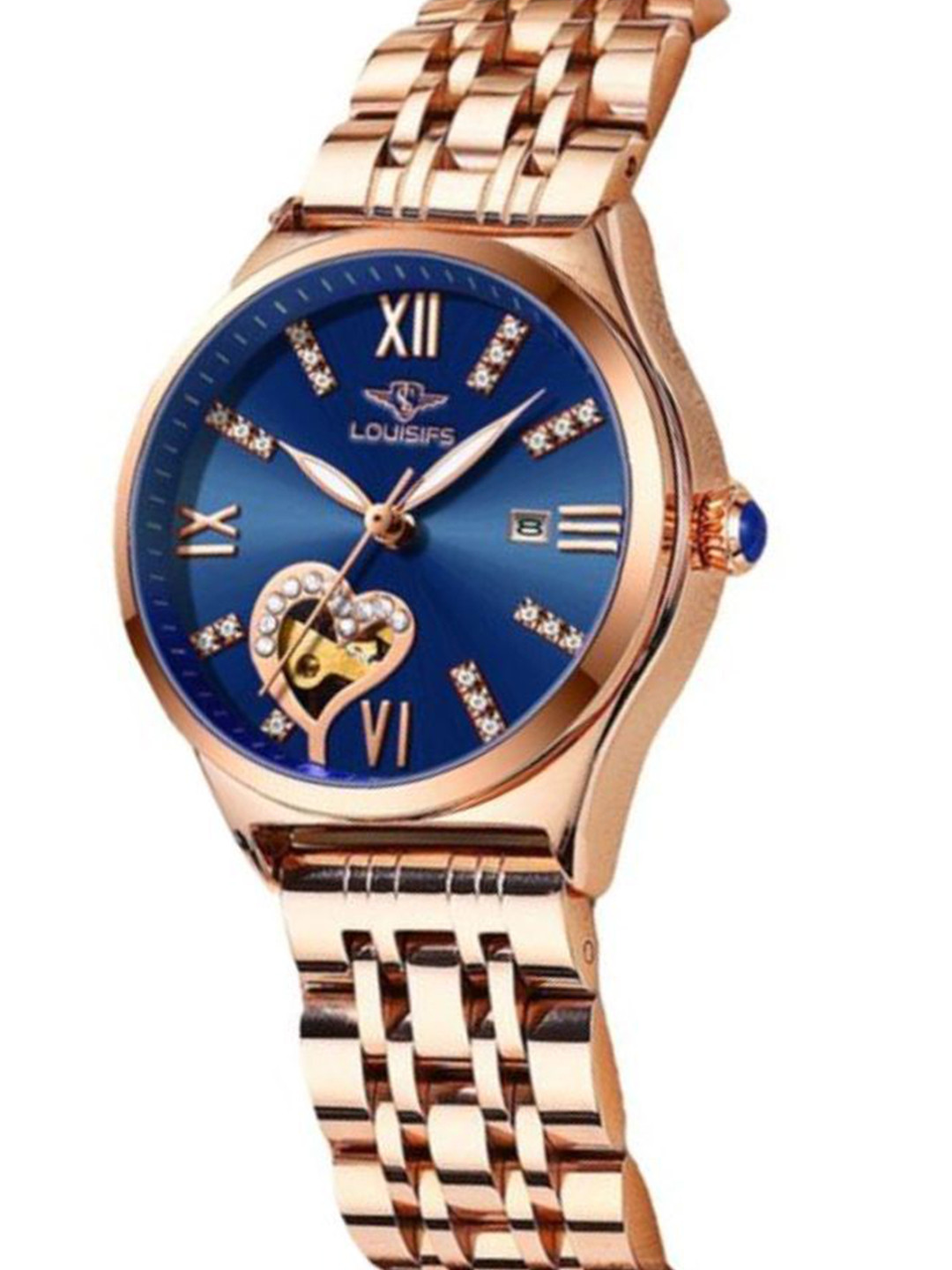 LOUISIFS Women Dial & Stainless Steel Straps Analogue Watch HCHEFJCACJIA