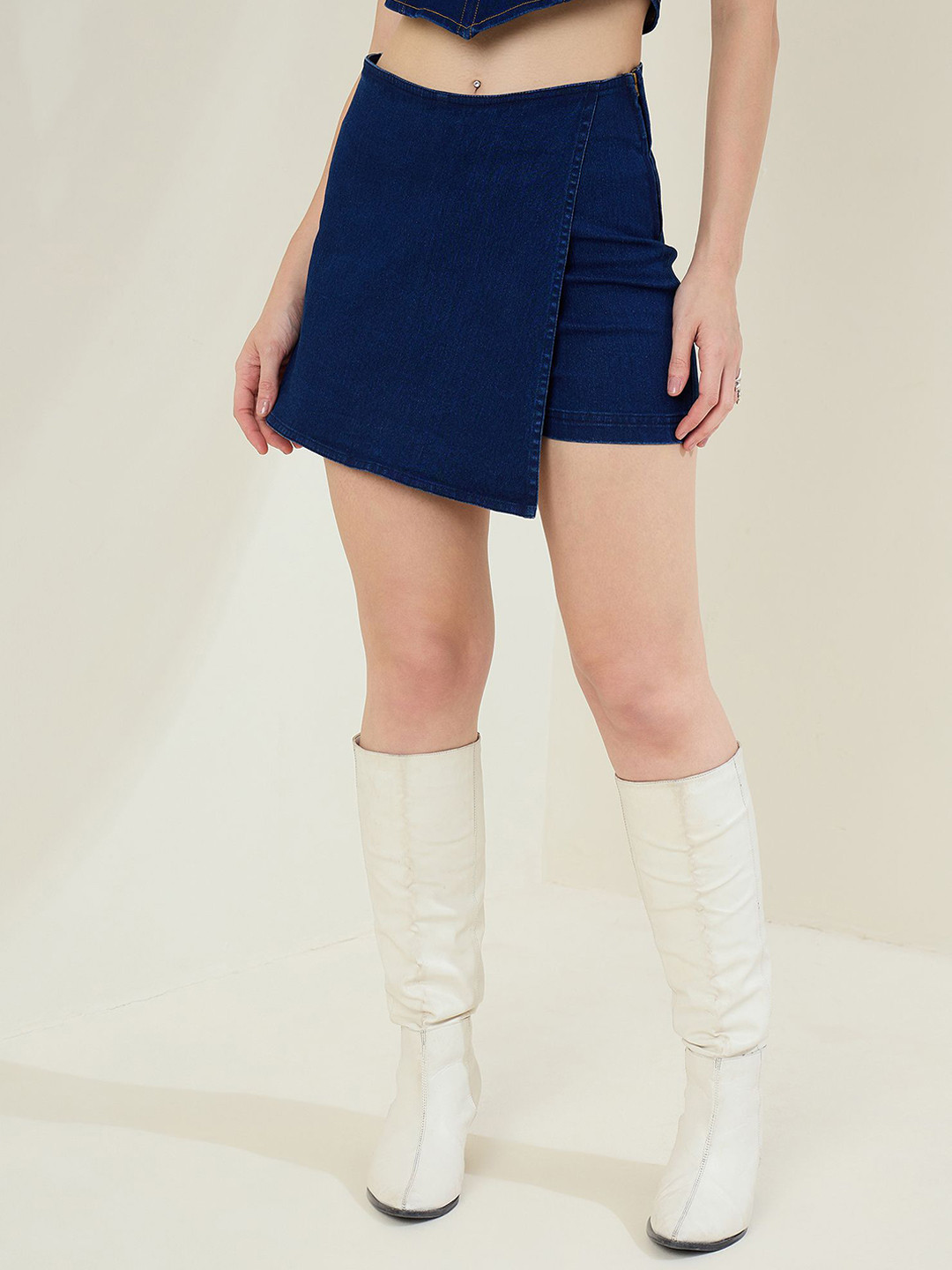 StyleStone Skort Above Knee Skirt