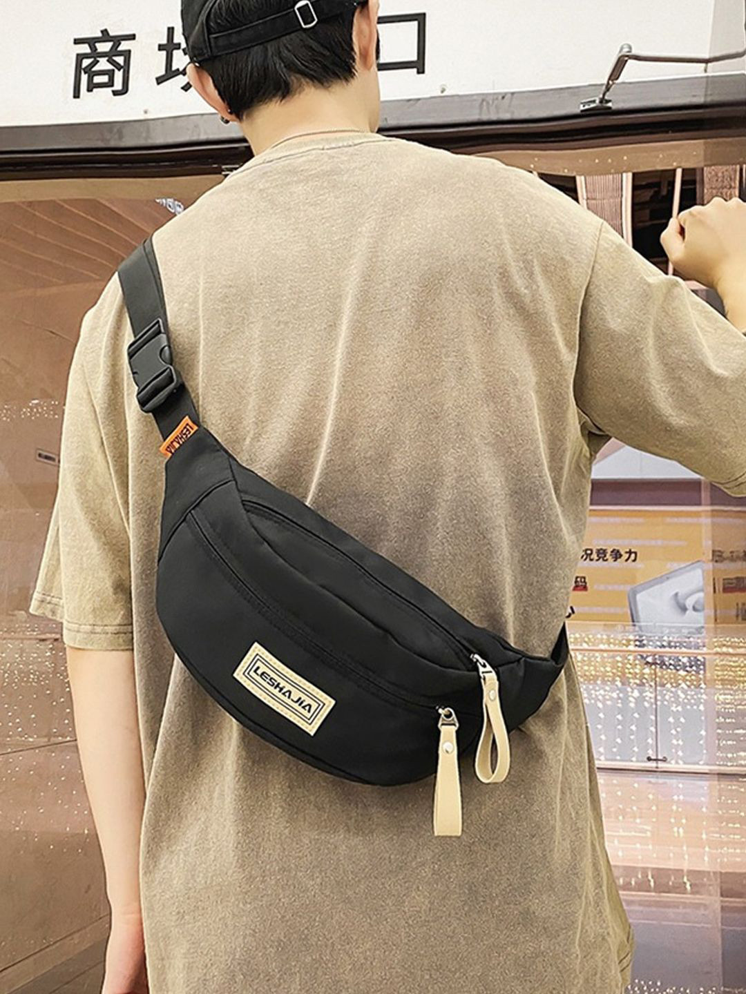 StyleCast Checked Fanny Pack