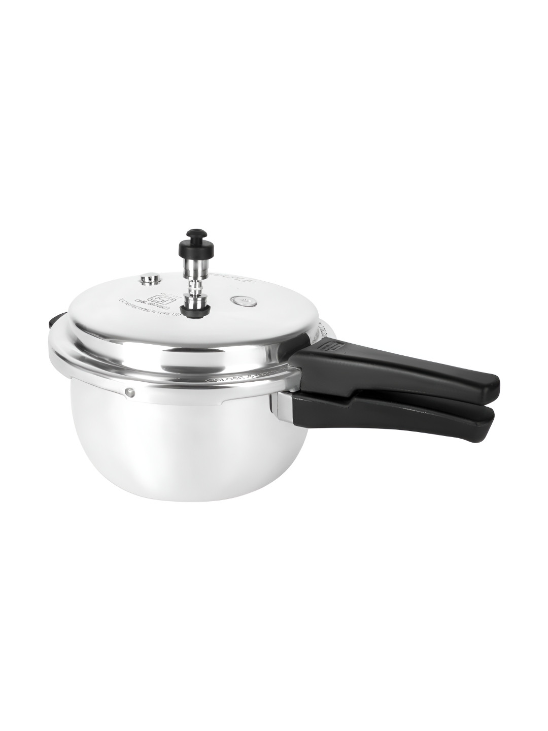 Bestofry 0 Silver Aluminium Dishwasher safe Induction Outer Lid Pressure Cooker-4.5 L