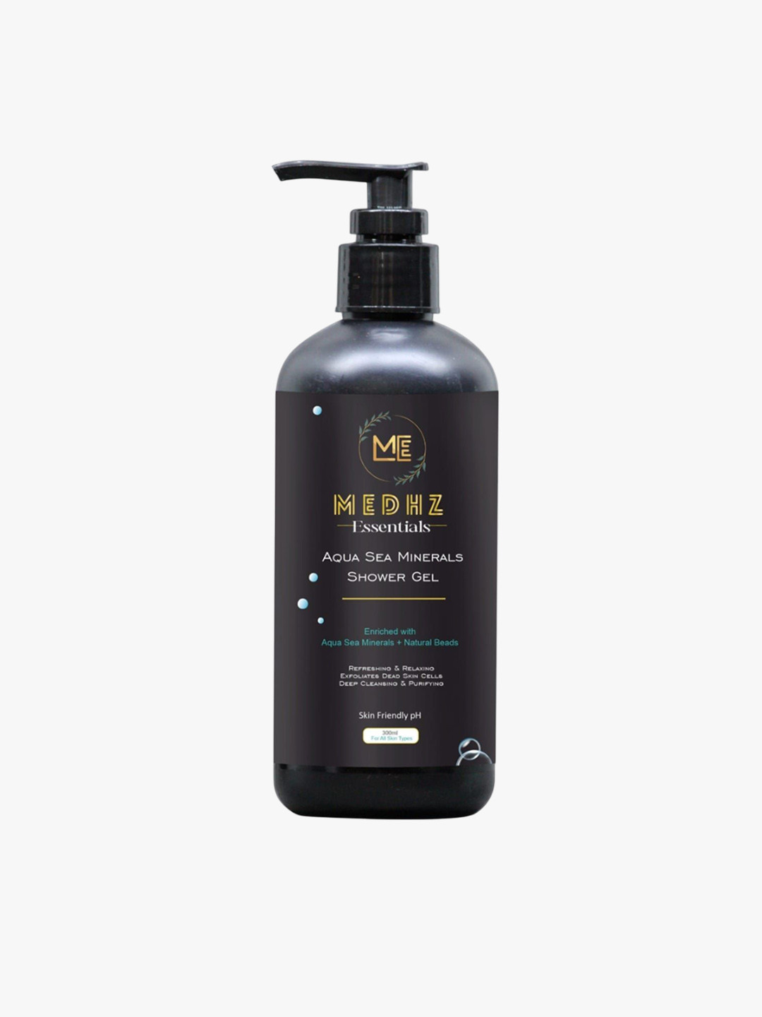 MEDHZ Aqua Sea Minerals Shower Gel For Hydrating & Moisturising - 300 ml
