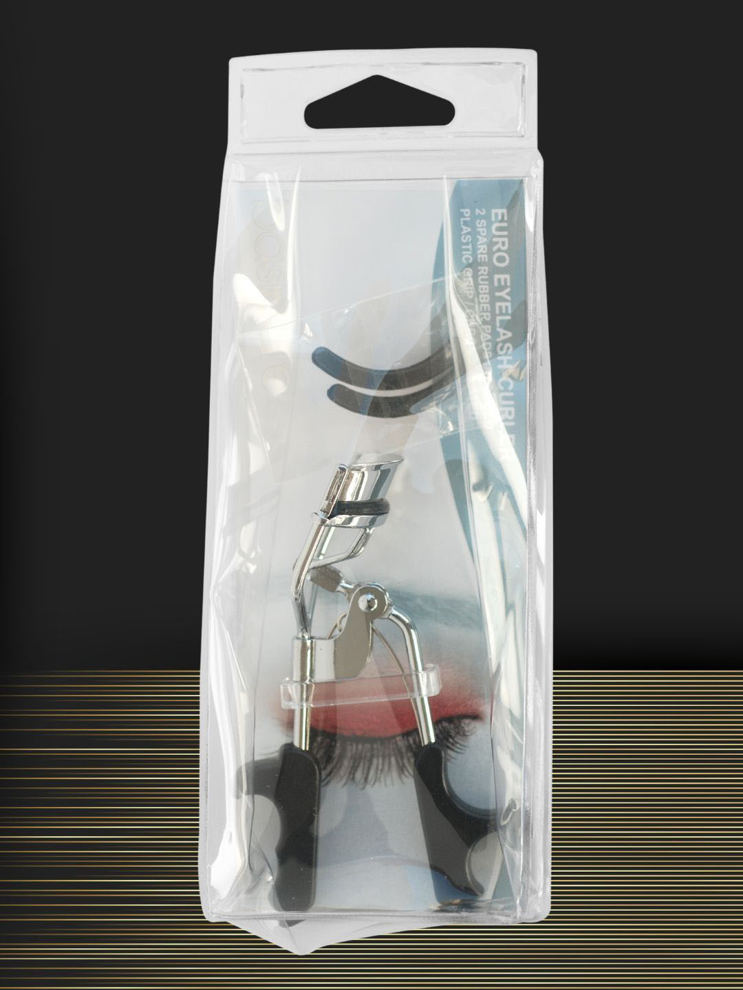 basicare Set Of 2 3D False Eyelashes With Eyelash Curler