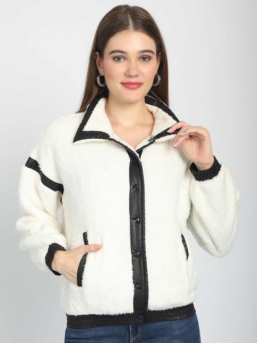 JAKANARY Women Lightweight Longline Tailored Jacket