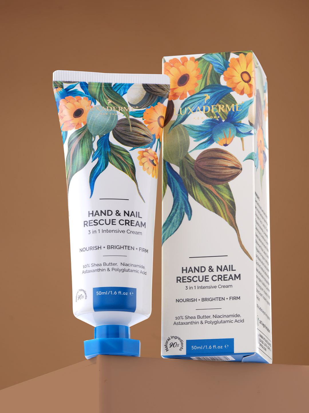 LuxaDerme Hand & Nail Rescue Cream- 50 ml