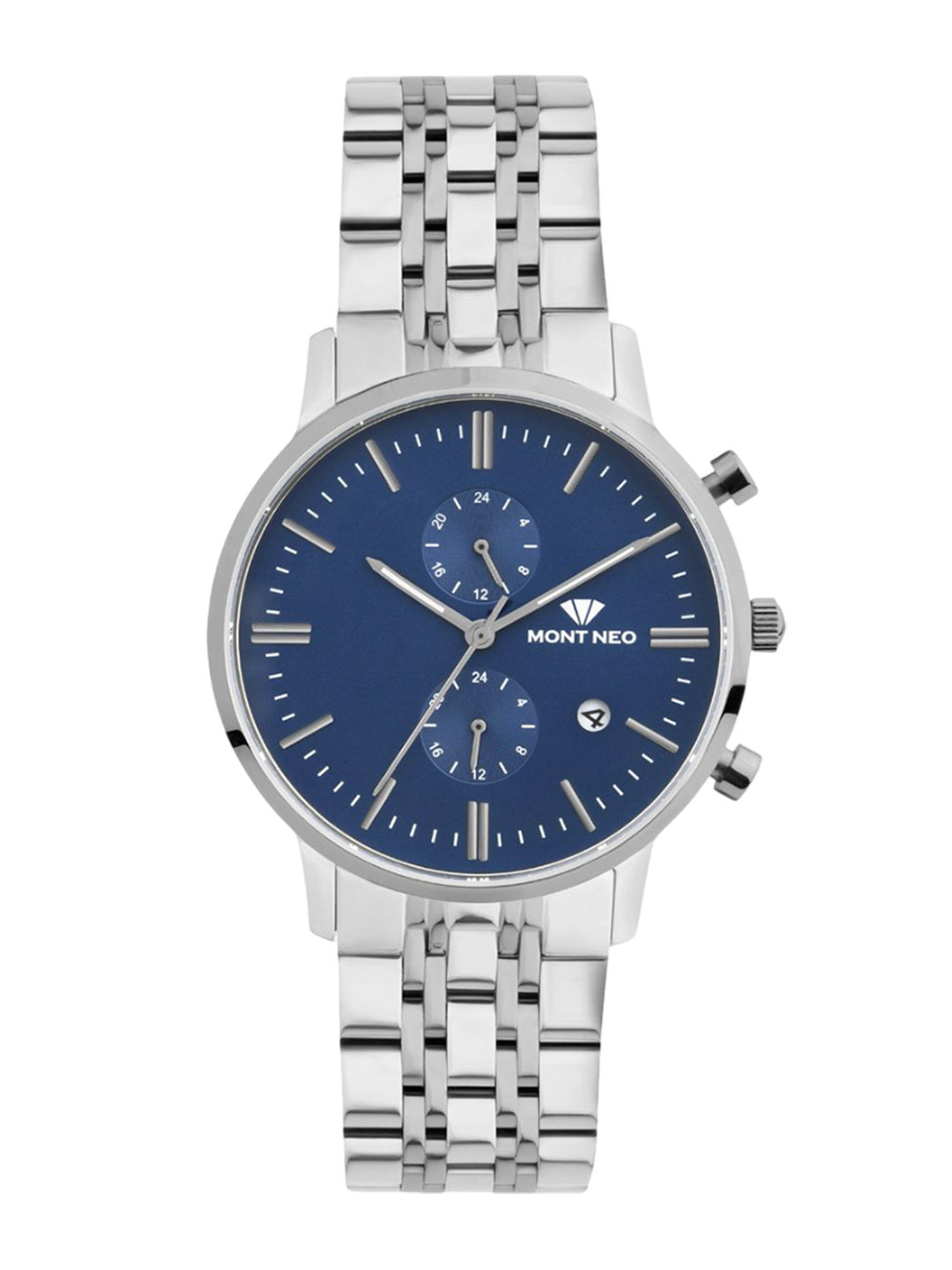 MONT NEO Men Dial & Bracelet Style Straps Analogue Watch 3515E-M1105