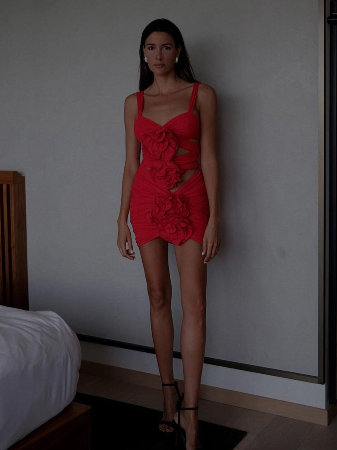 StyleCast Cut-Out Mini Bodycon Dress