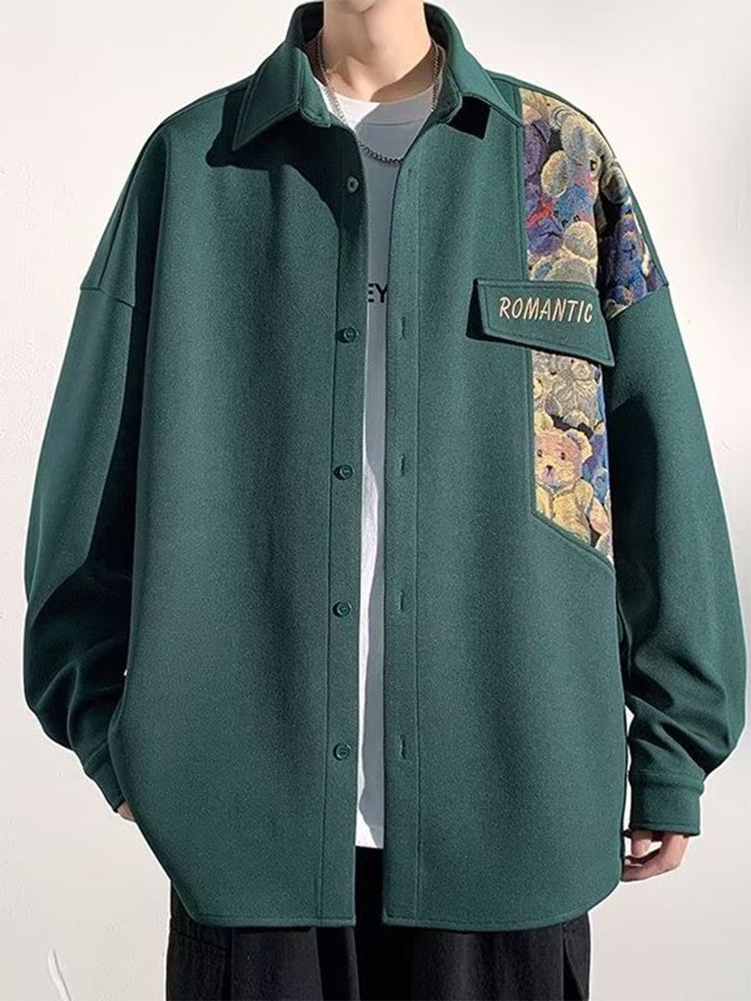 StyleCast Men Oversized Floral Printed Casual Shirt