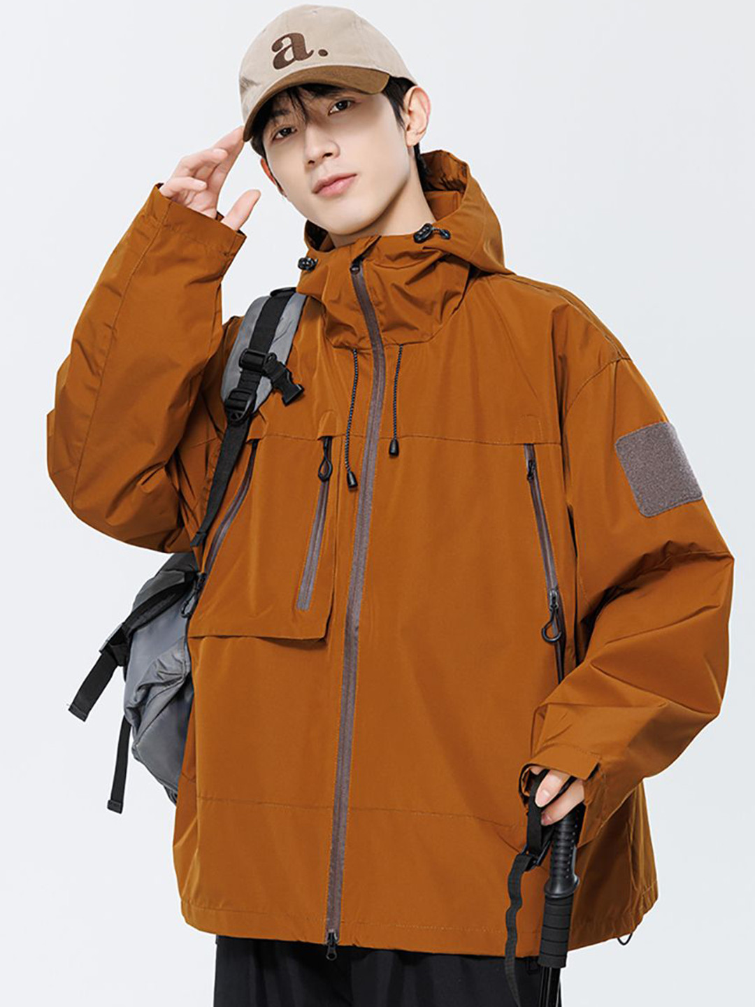 StyleCast x Revolte Men Hooded Tailored Jacket