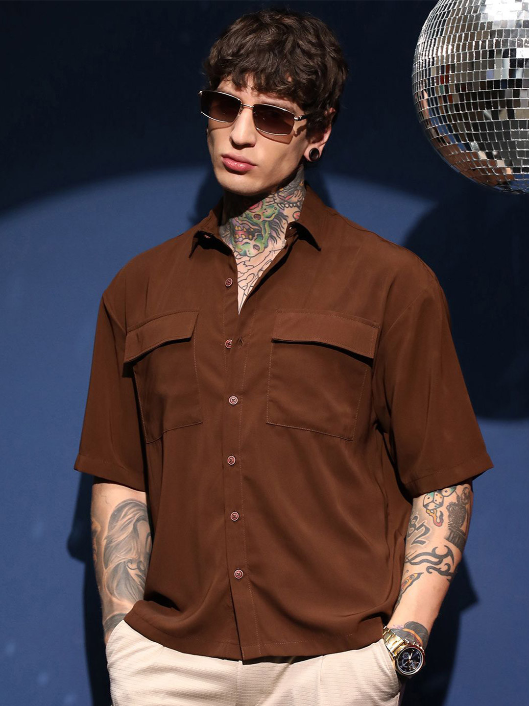 CAHOOT Men Comfort Casual Shirt