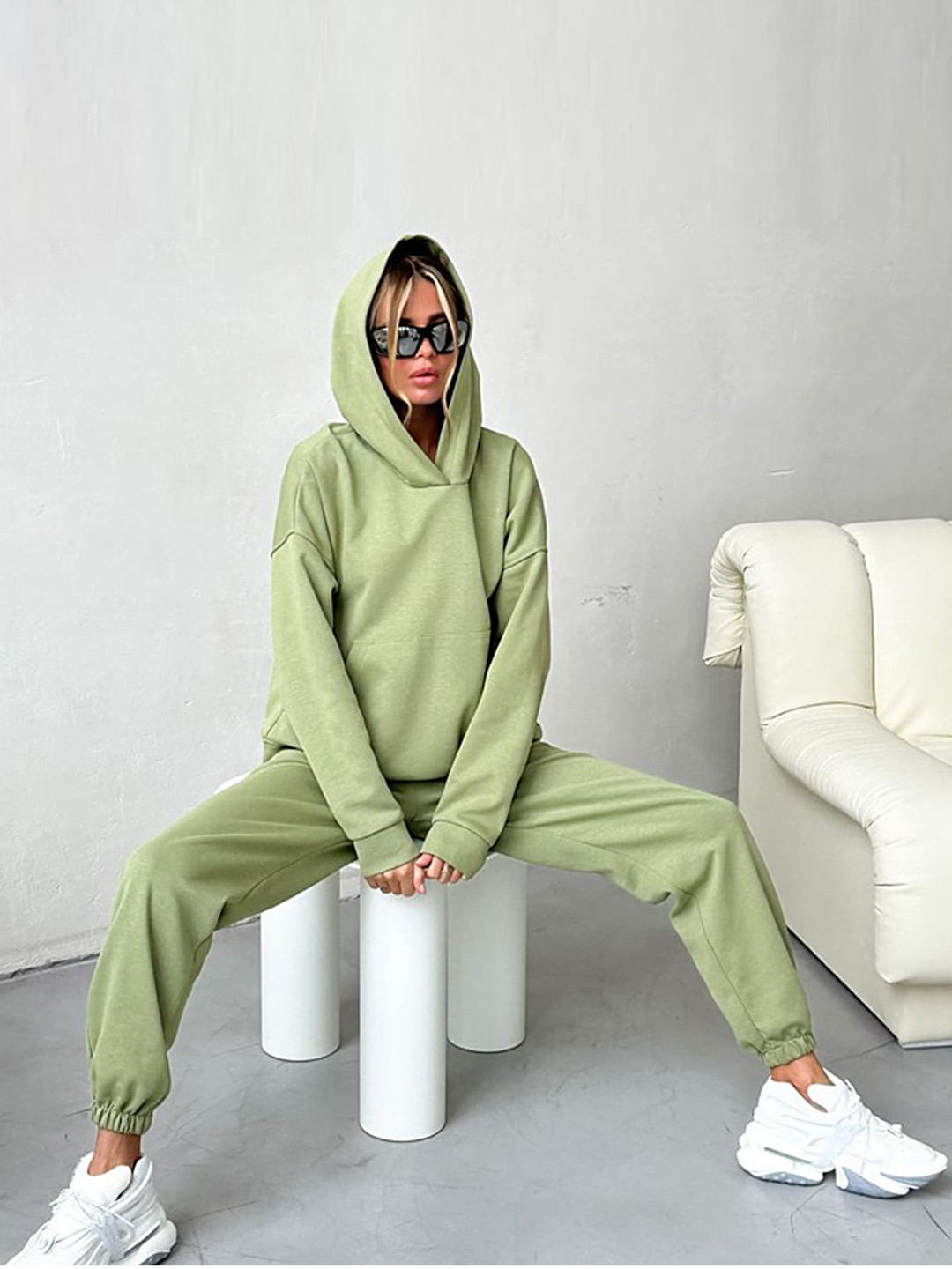 LULU & SKY Hooded Loose-Fit Tracksuit