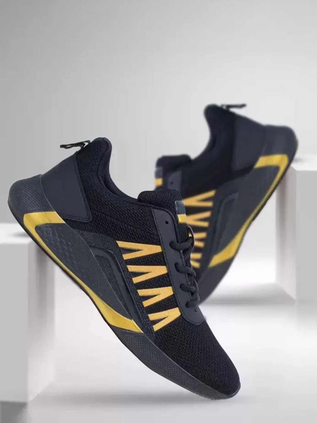 PENNEN Men Lace-Ups Running, Sneakers