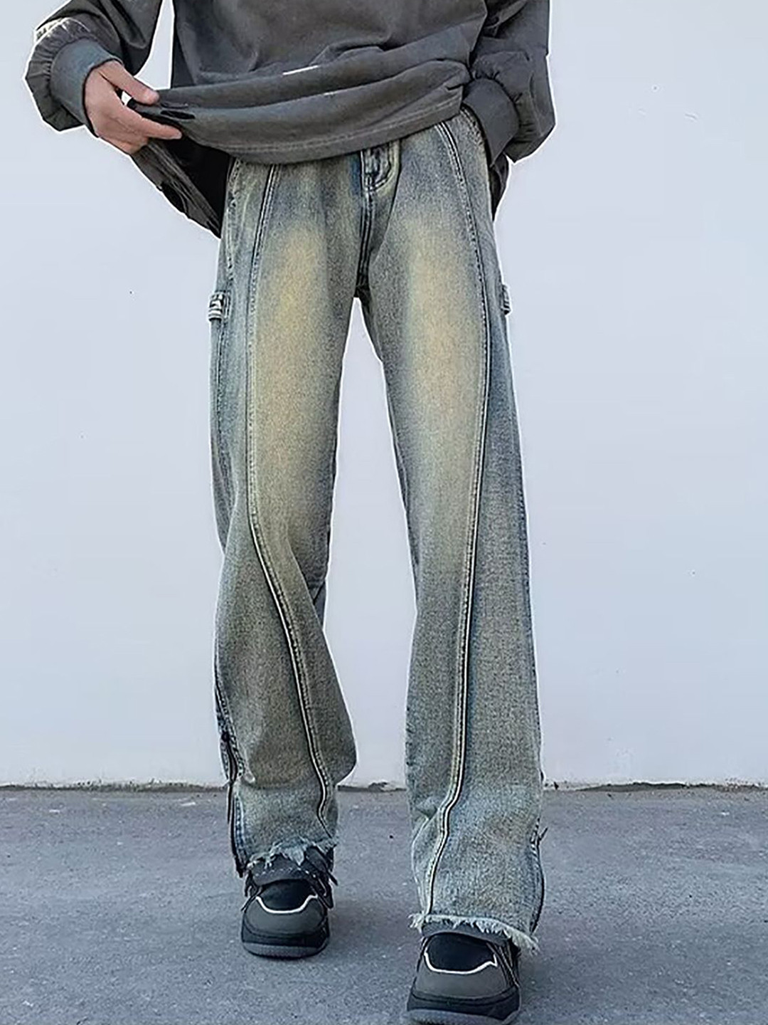 StyleCast x Revolte Men Light FadeRegular Fit Jeans