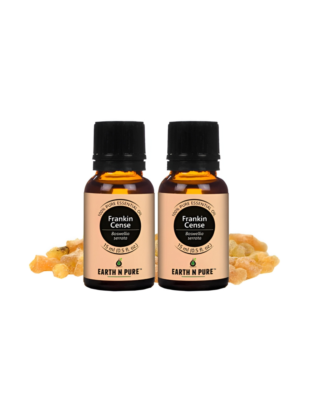 EARTH N PURE 2 Pieces Brown Frankincense Oil 15 ml