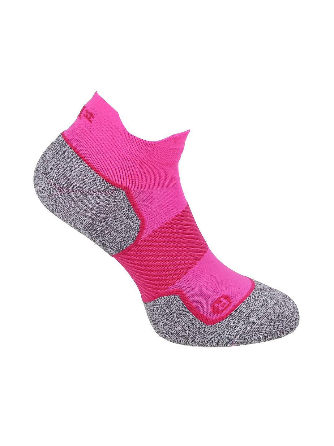 os1st Printed Ribbed Mouth Ankle-Length Socks