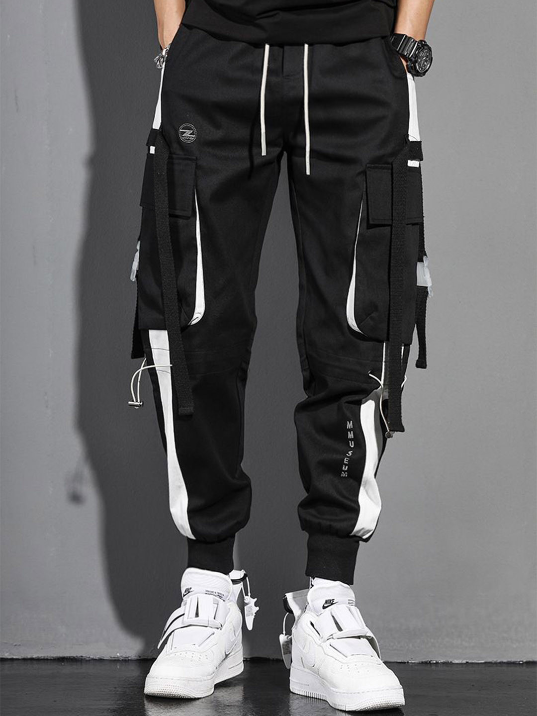 StyleCast  Mid-Rise Flared-Fit Joggers