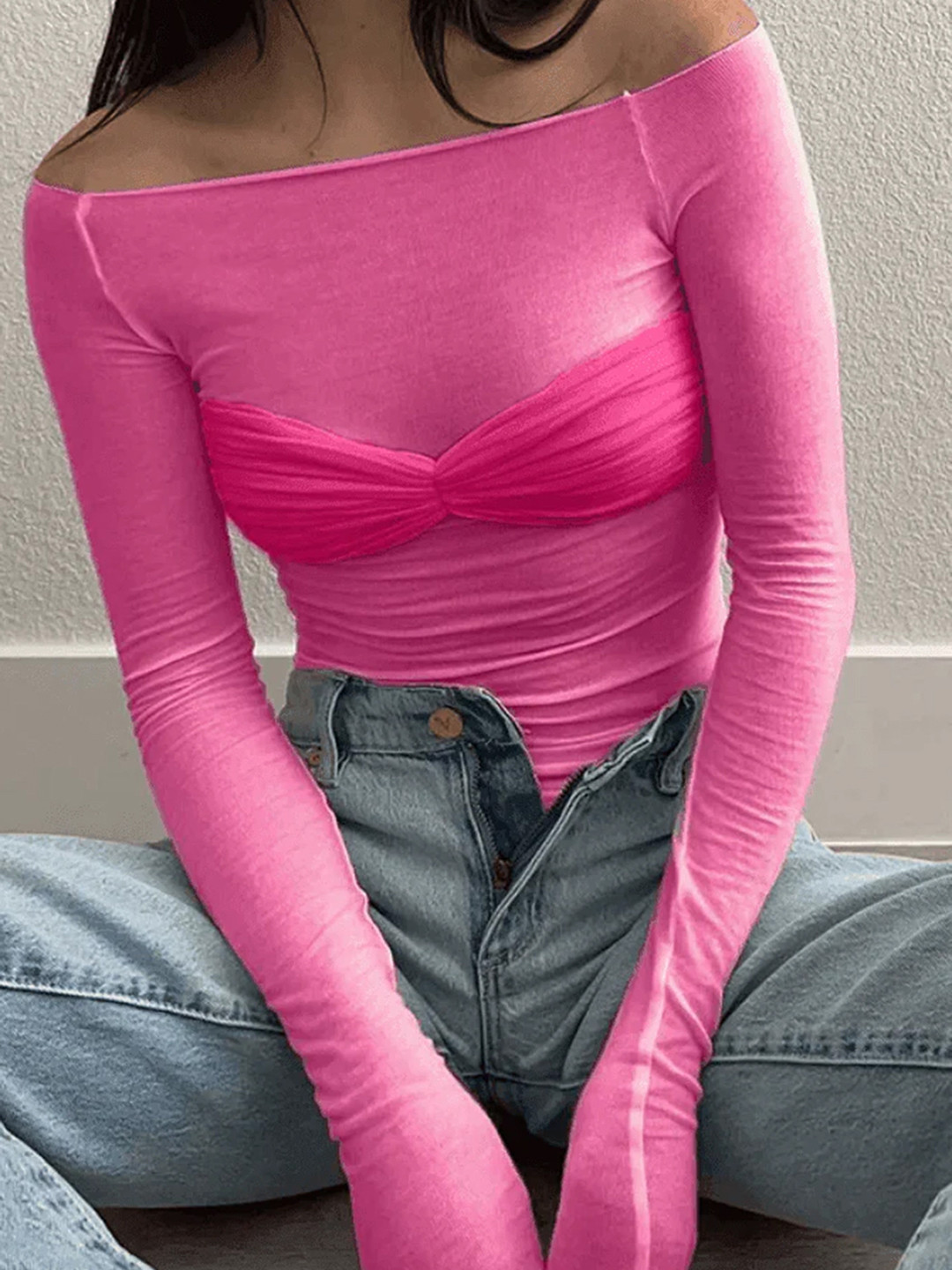 LULU & SKY Red Top