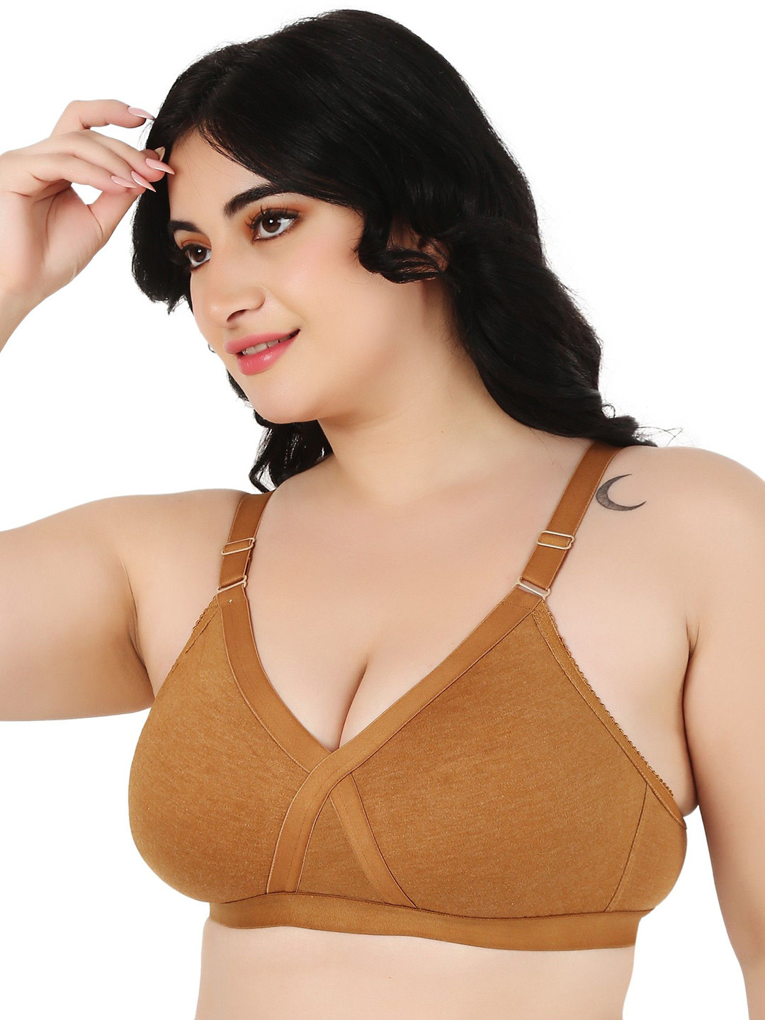 Designer Bugs T-Shirt All Day Comfort Bra Full Coverage