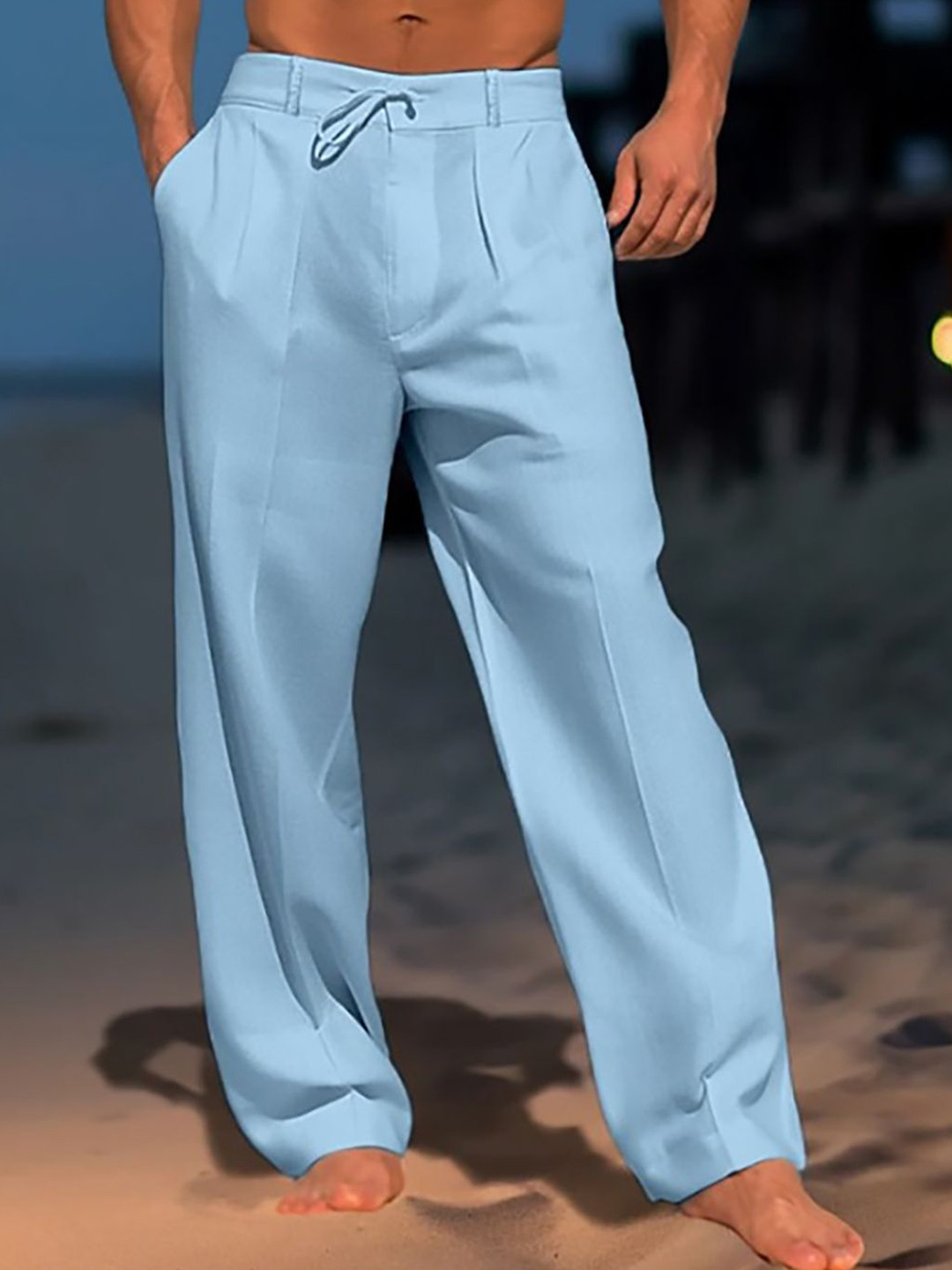StyleCast x Revolte Men Loose Fit Peg Trousers