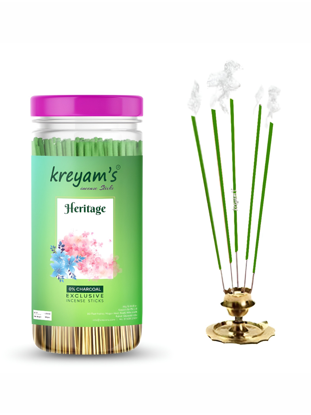 kreyam's Green Wood Heritage Incense Stick