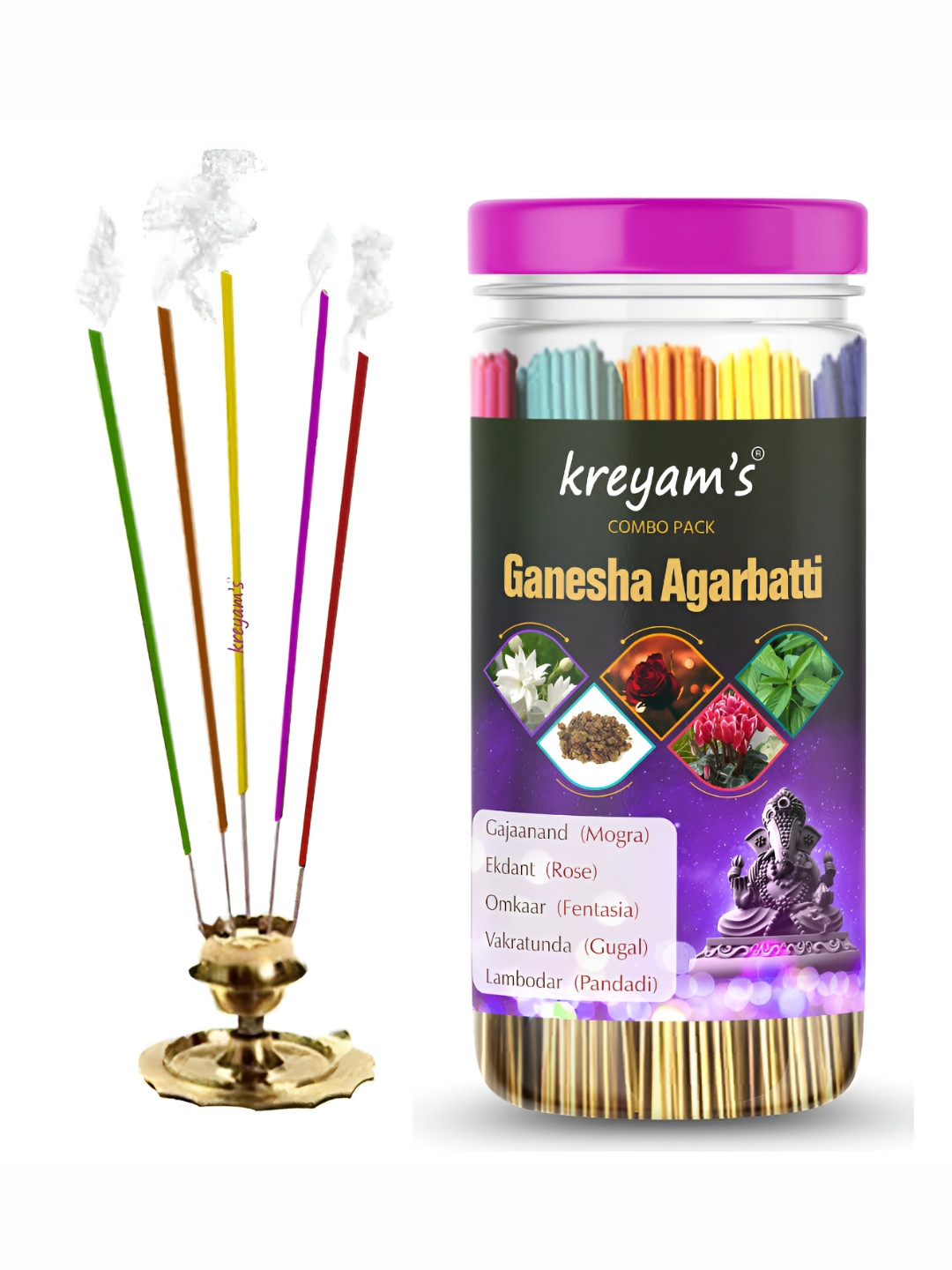 kreyam's Wooded Incense Stick