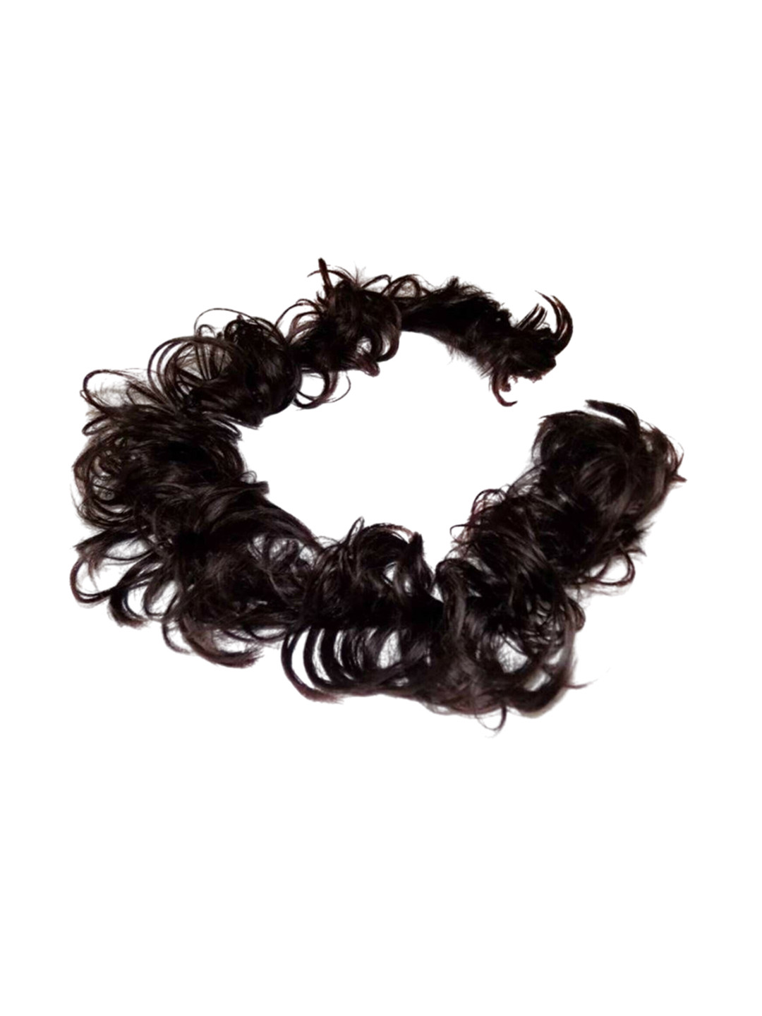 vister Hair Frill Extension - Brown - 30 Inch