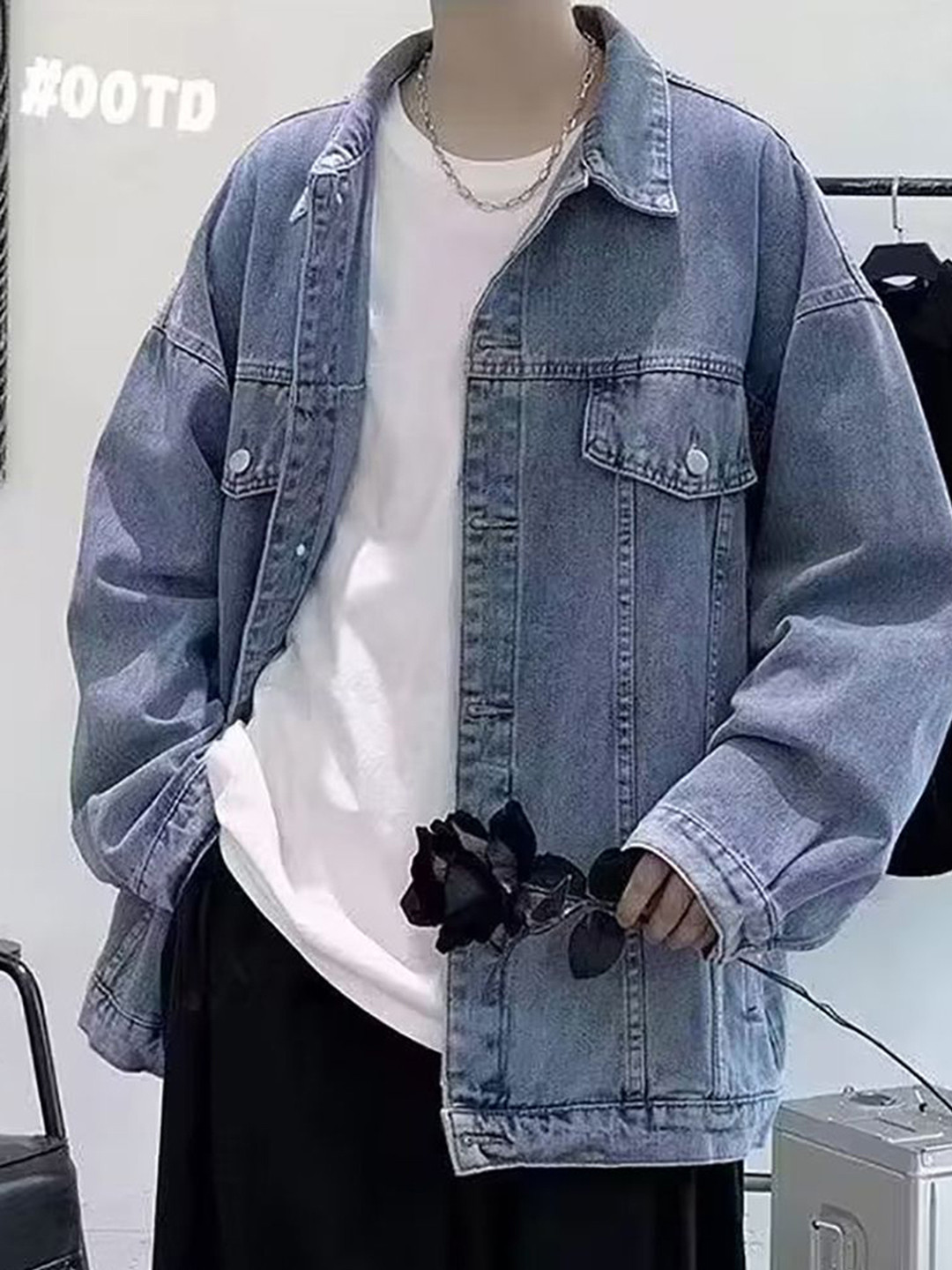 StyleCast x Revolte Men Casual Solid Regular Jacket