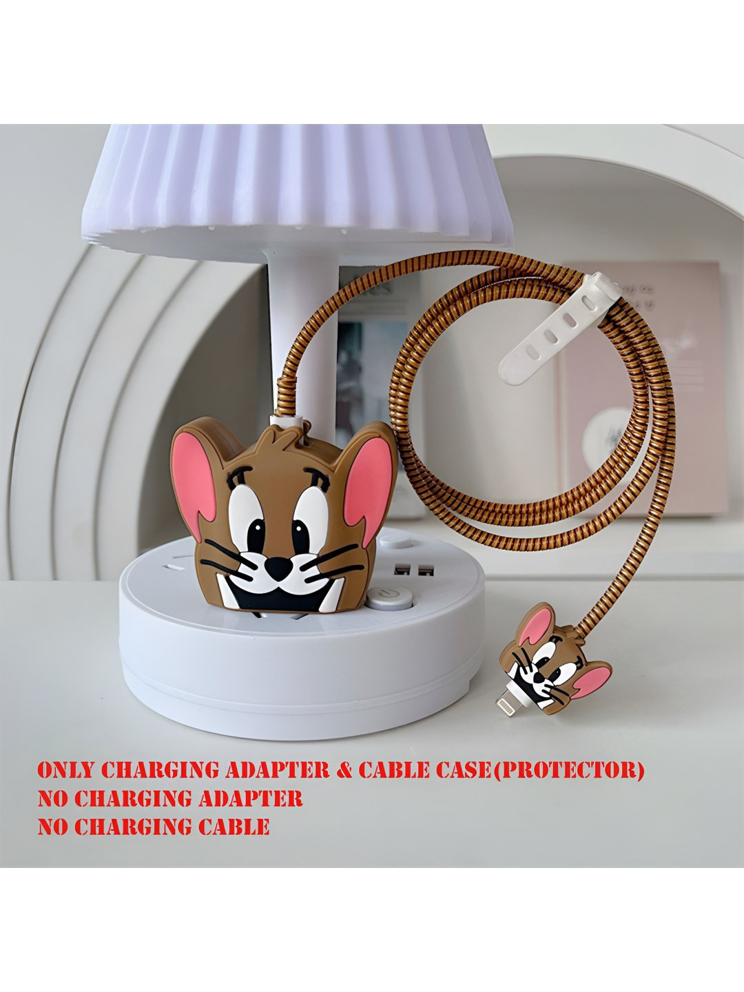 Spiaty Printed Charging Adapter & Cable Protector