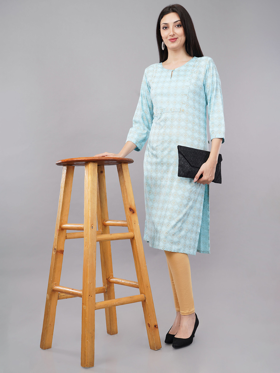 Avaasa Buy Shruthi Women Ethnic Motifs Printed Daily Straight Kurta