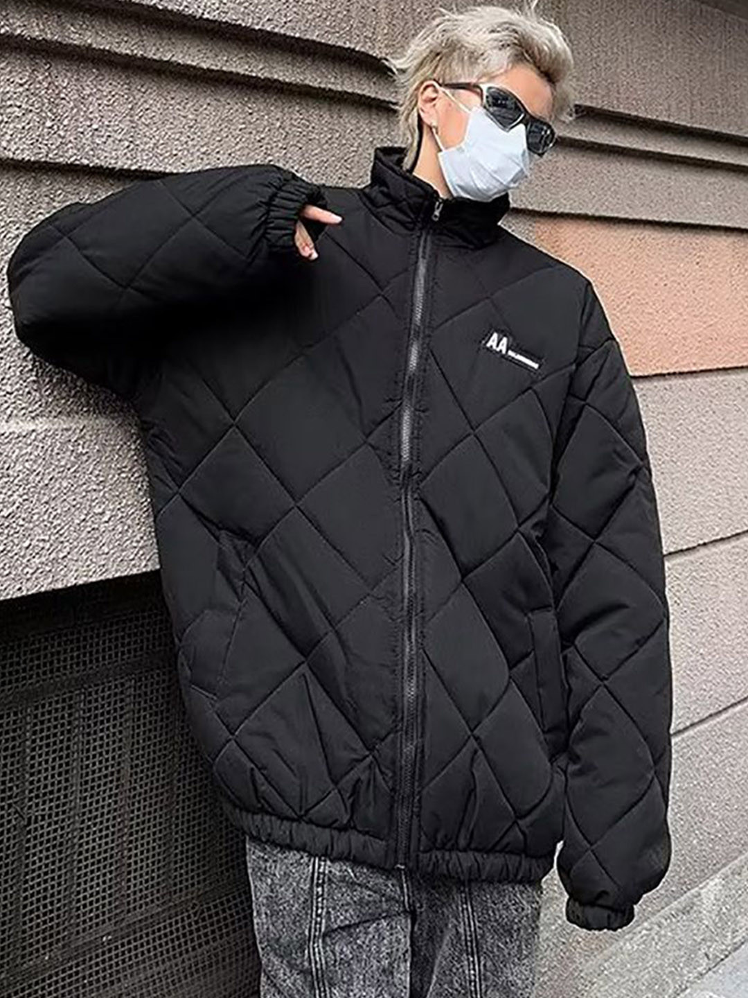 StyleCast x Revolte Men Padded Oversized Jacket