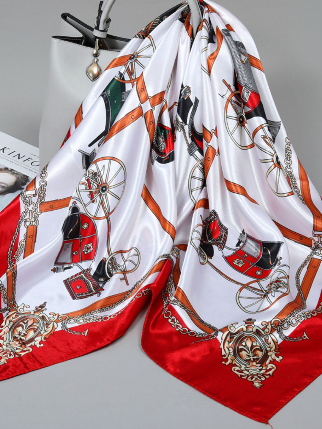 QUECY Women Printed Scarf