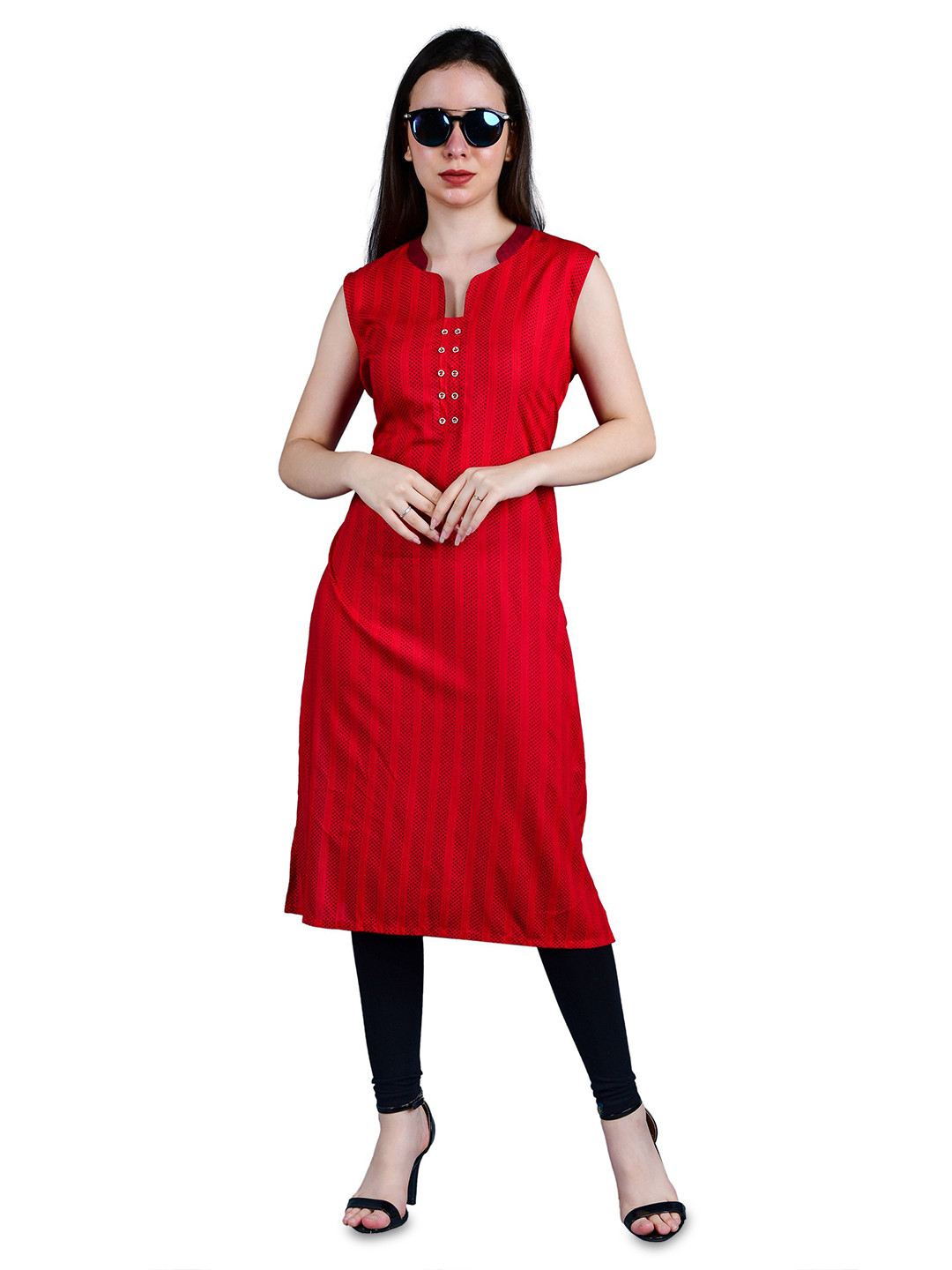 Avaasa Buy Shruthi Women Striped Daily Straight Kurta