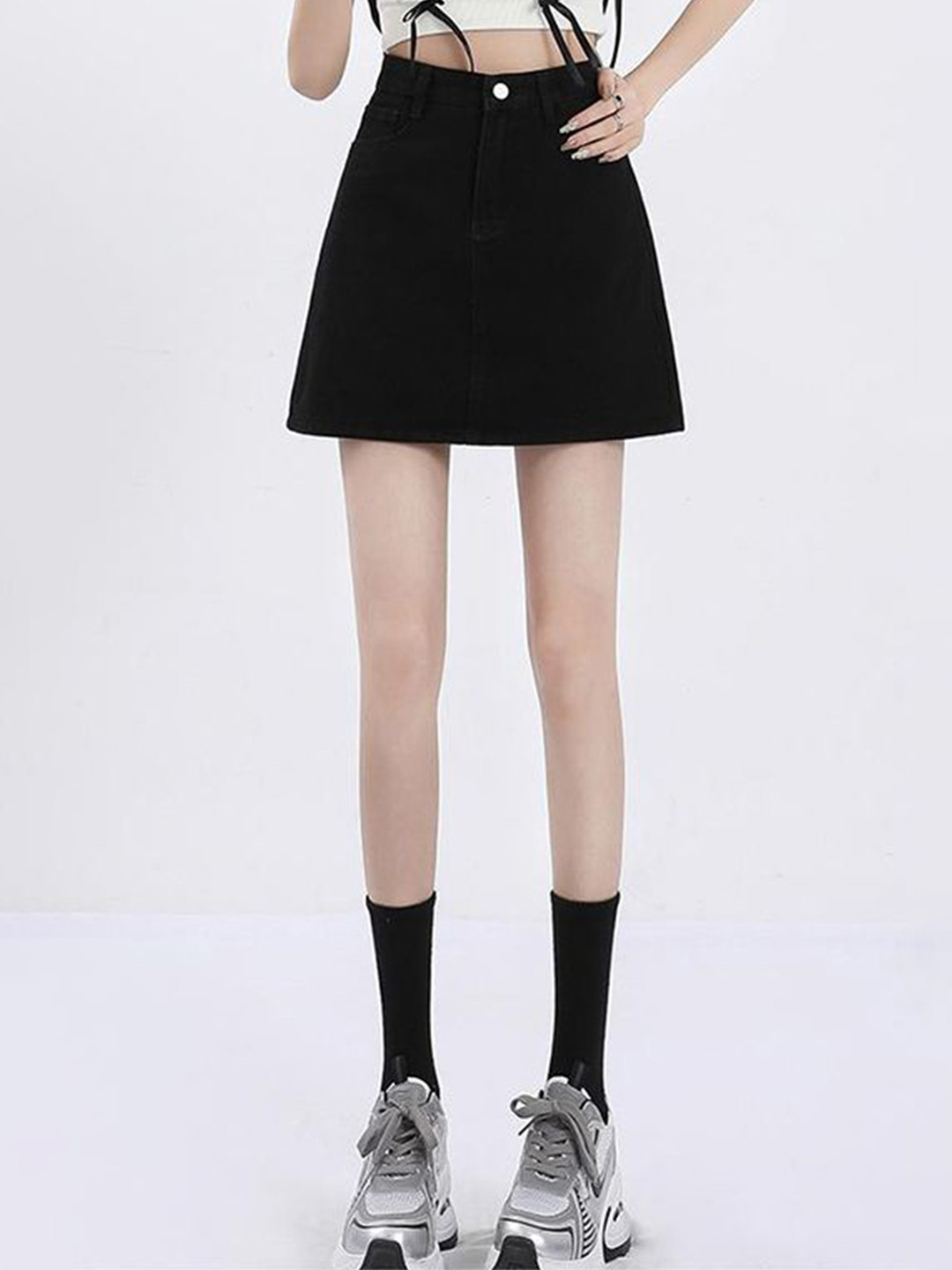 StyleCast x Revolte Mini A-Line Skirt
