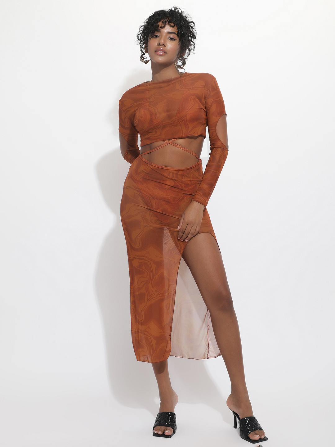 LULU & SKY Set Of 4 Halter Neck Swim Bikini Set