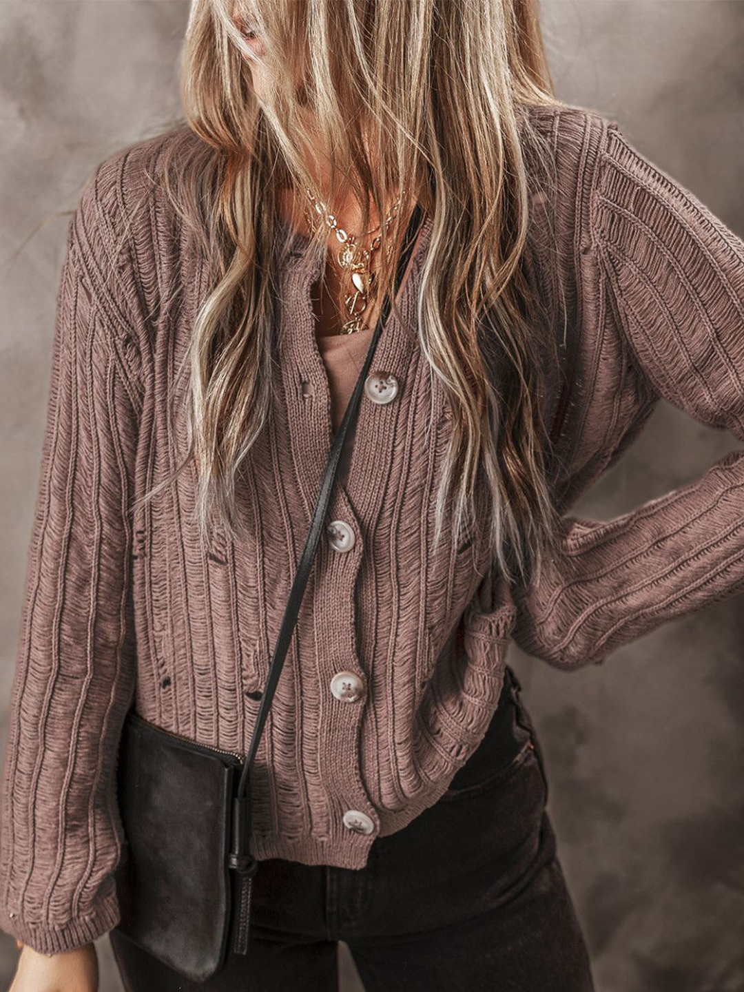 StyleCast Women Long Sleeves Cardigan