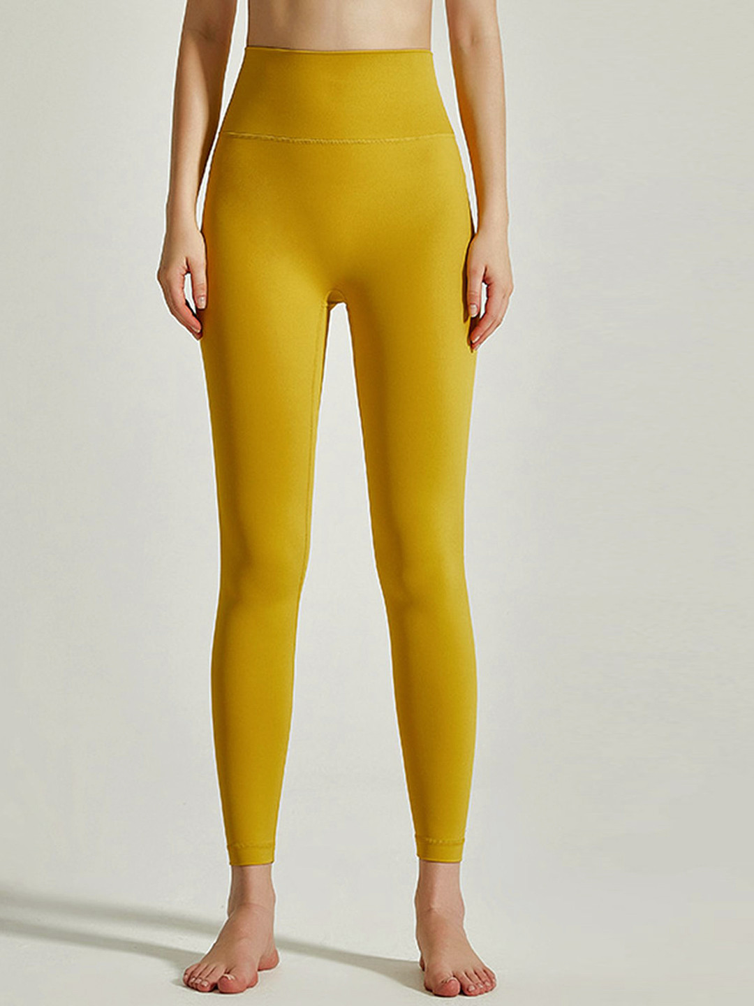 LULU & SKY Women Slim-Fit Ankle-Length Sports Tights