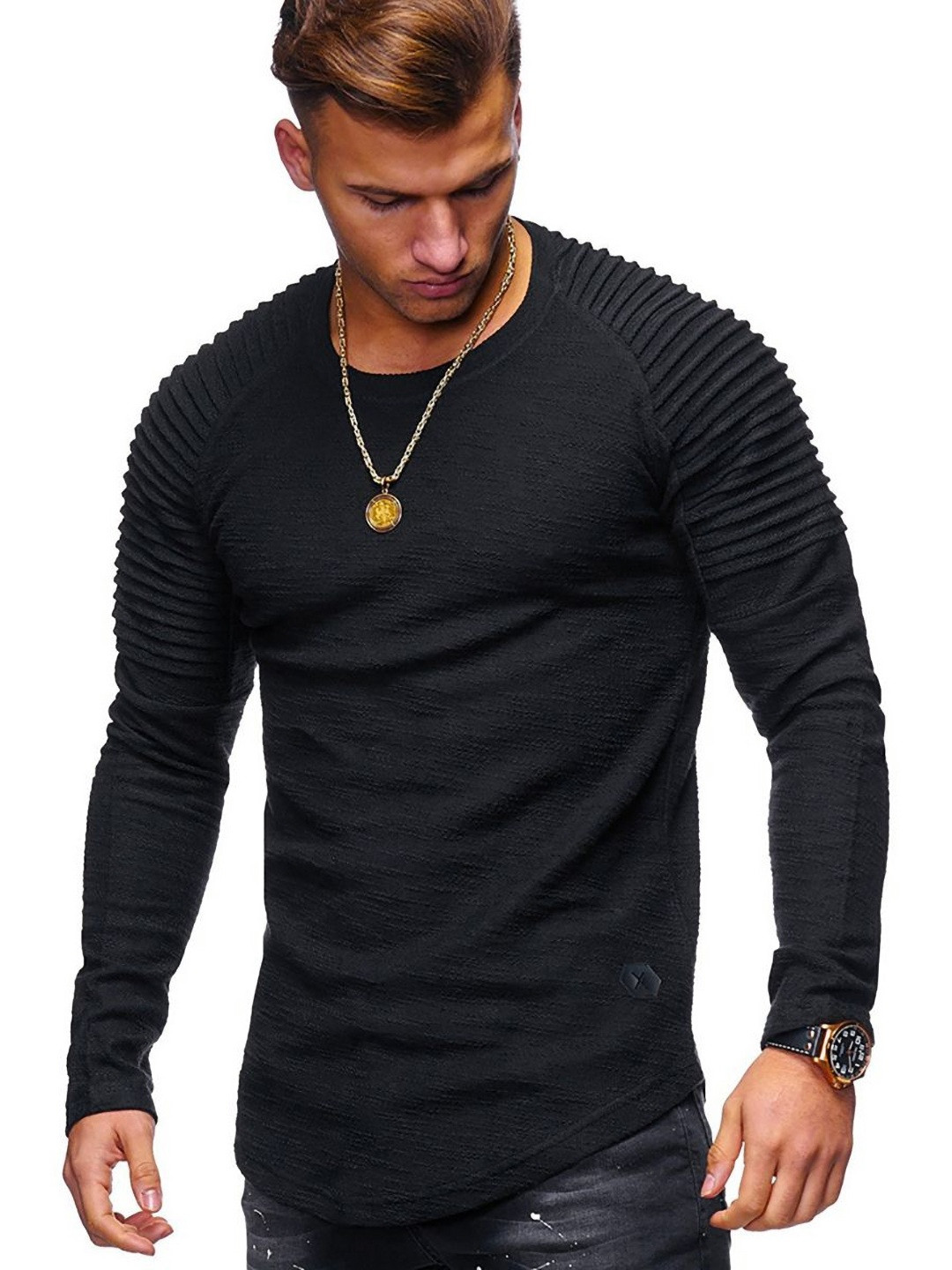 StyleCast x Revolte Men Muscle Fit T-shirt