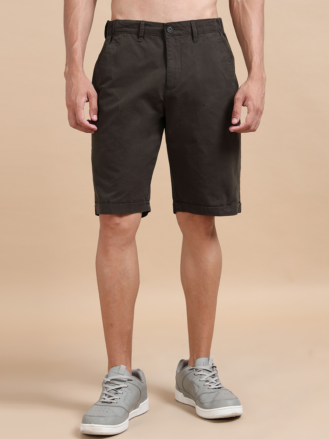 RIGS AND RAGS Men Cotton Low-Rise Regular Fit Shorts