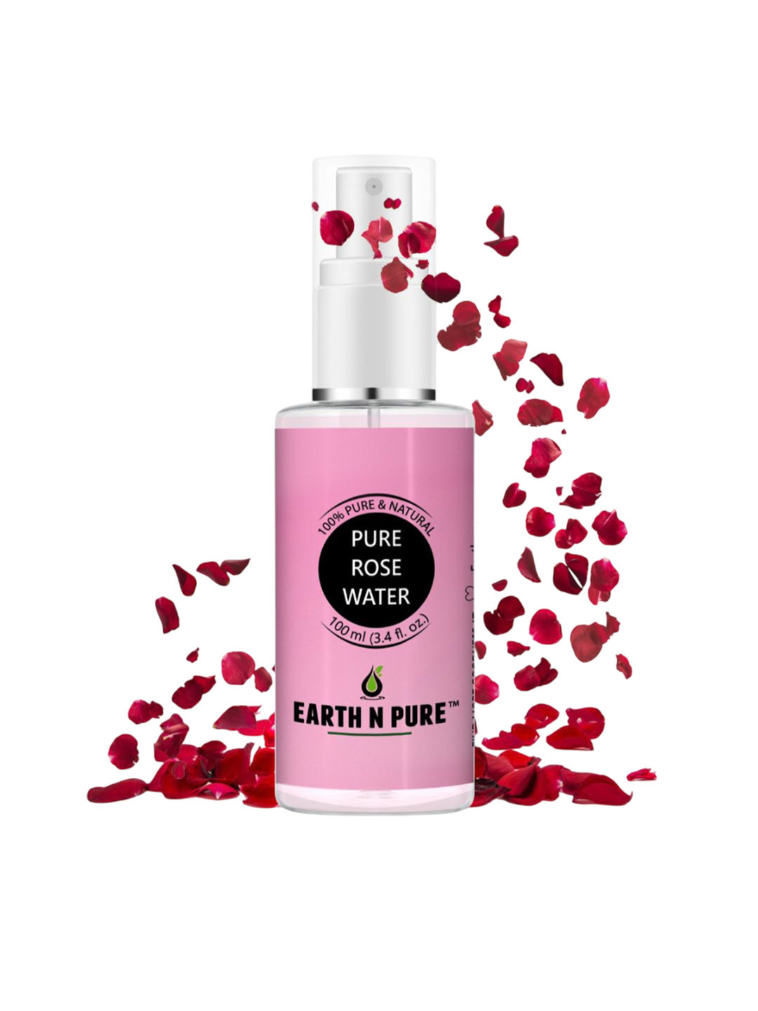 EARTH N PURE Rose Water Floral Hydration Elixir - 100 ml