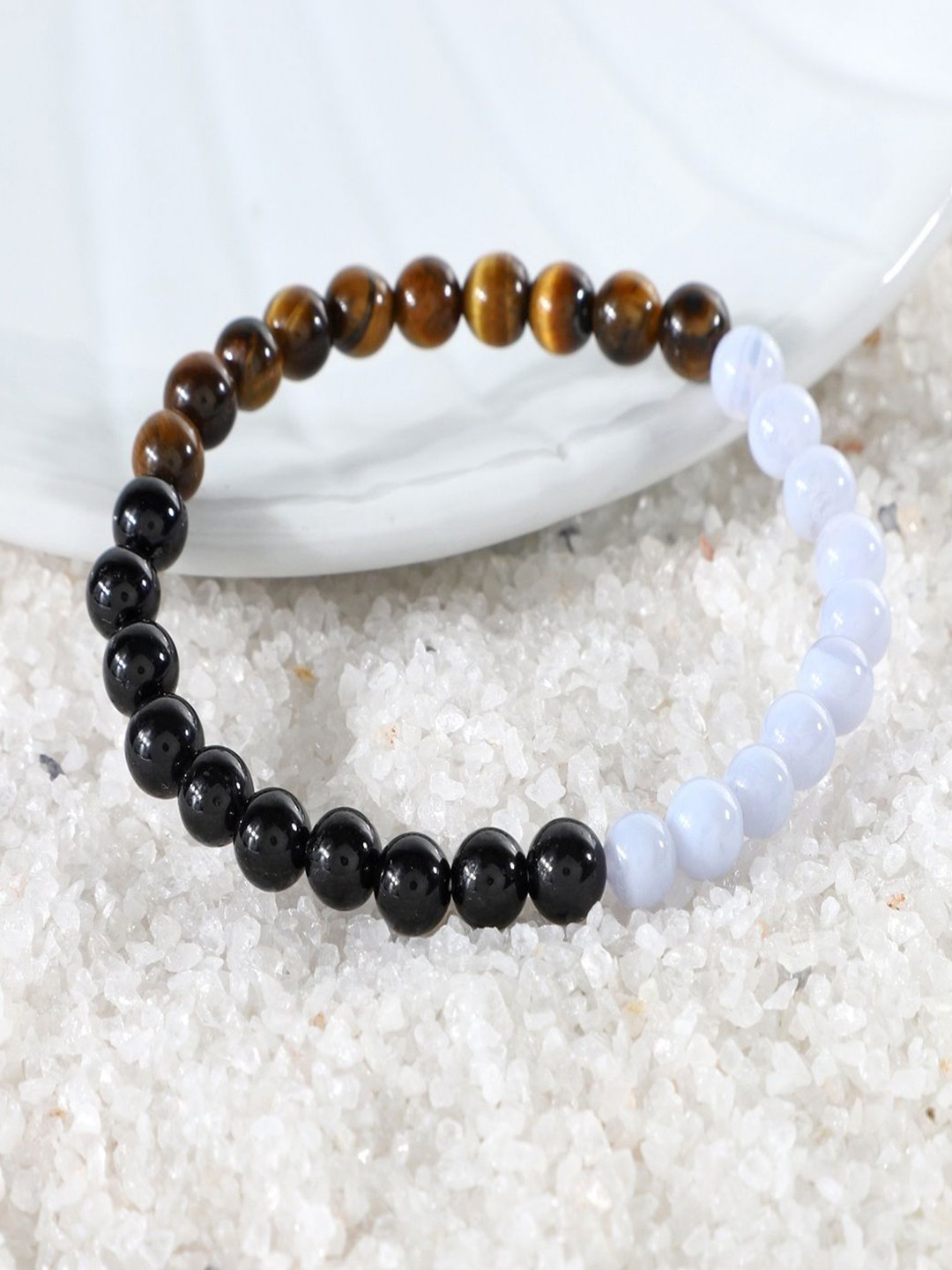 Nirvana Tourmaline Beaded Elasticated Bracelet