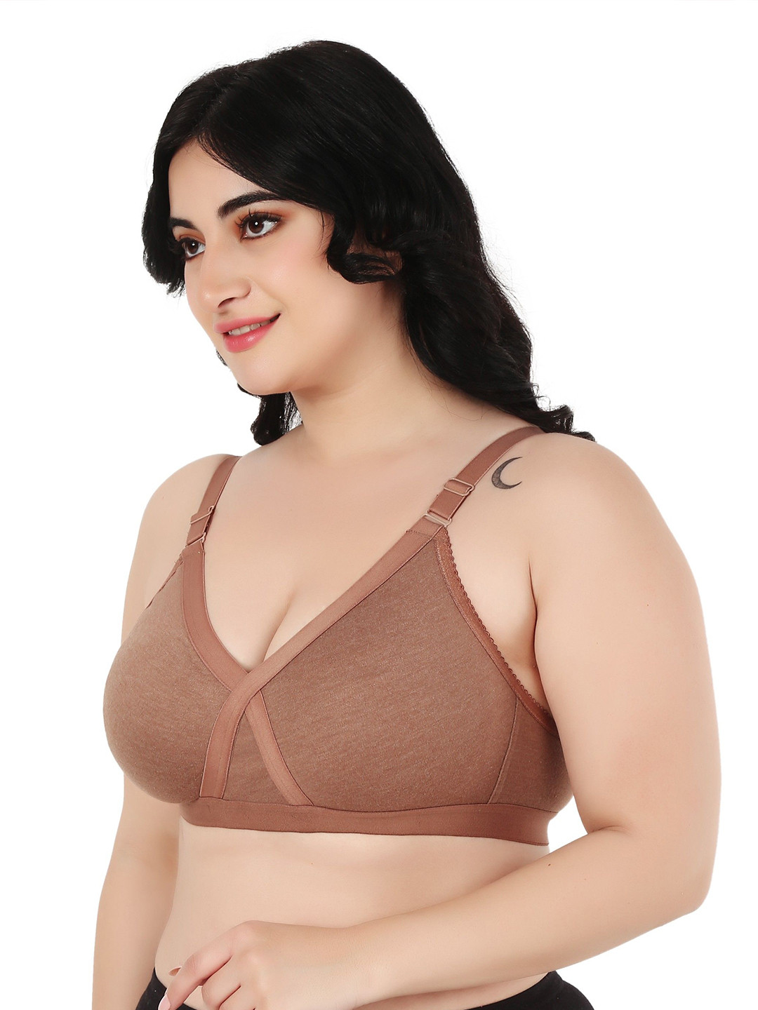 Designer Bugs Women Plus size Non Padded Full coverage Everyday Bra