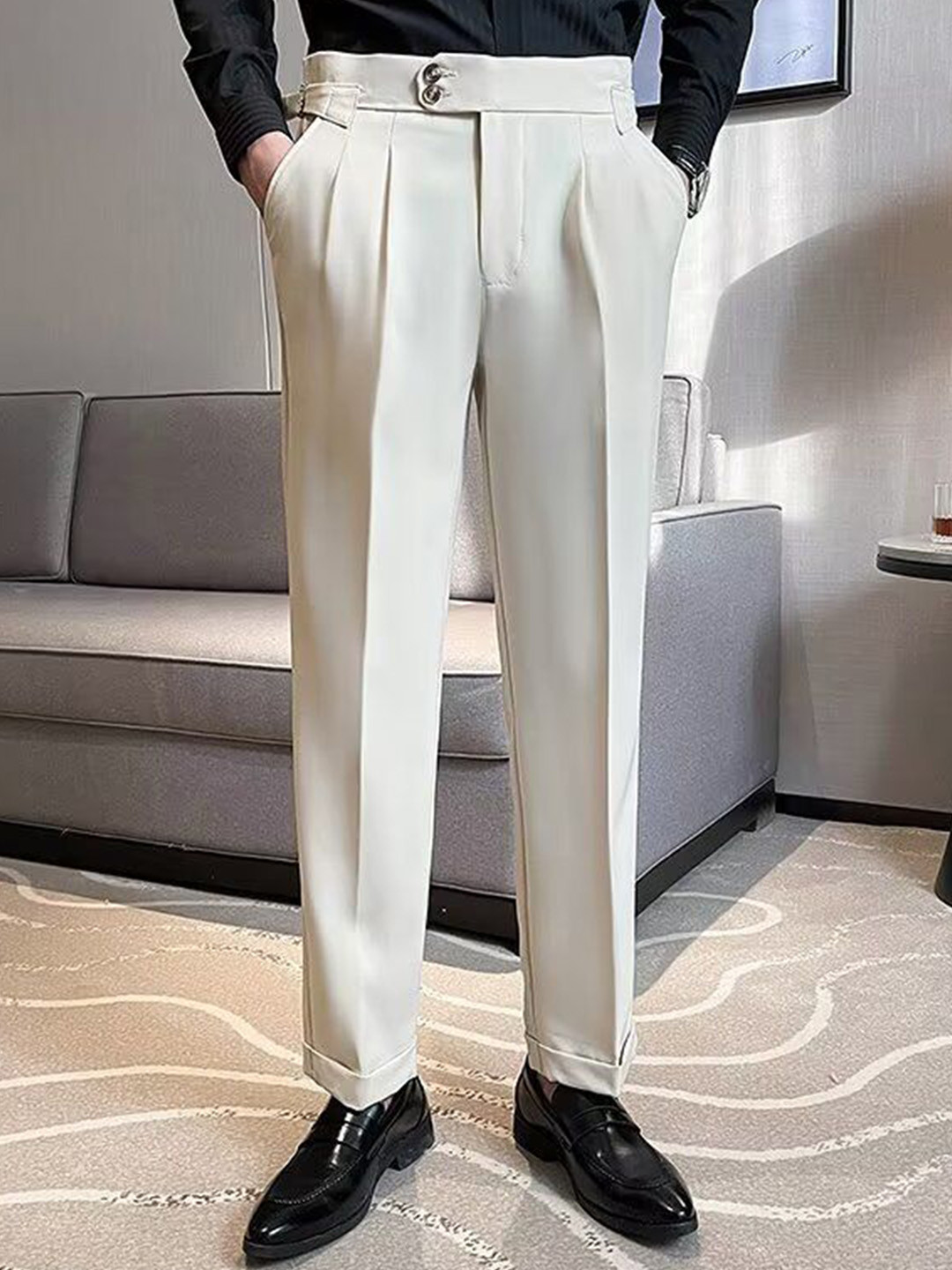 StyleCast Men Slim Fit Trousers