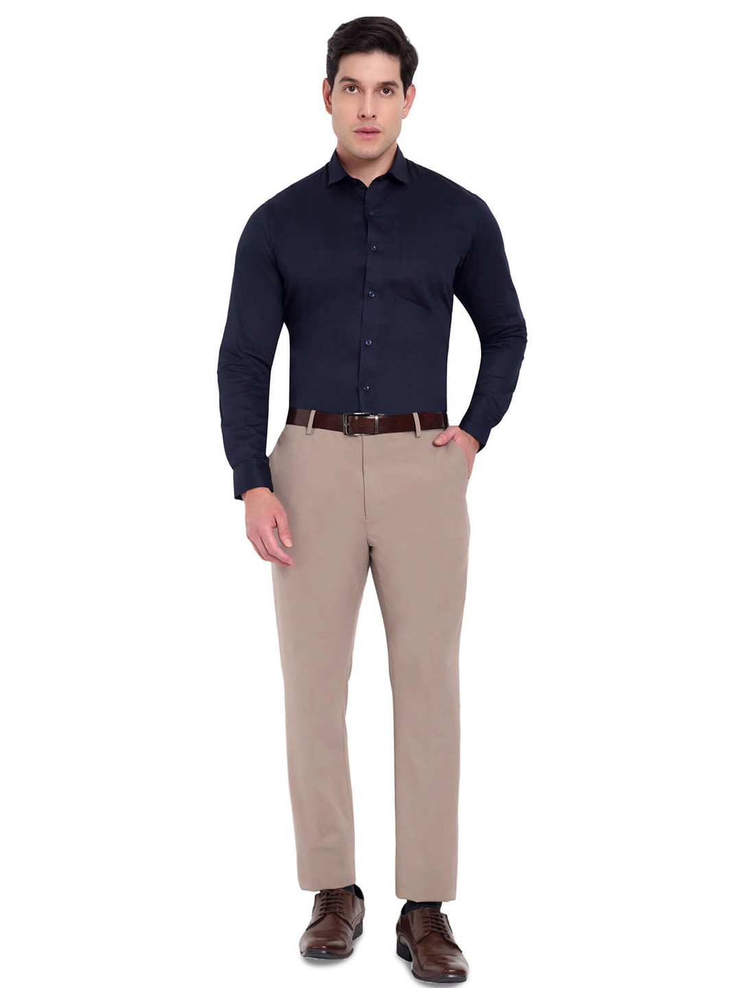 Garment Globe Men Standard Slim Fit Casual Shirt