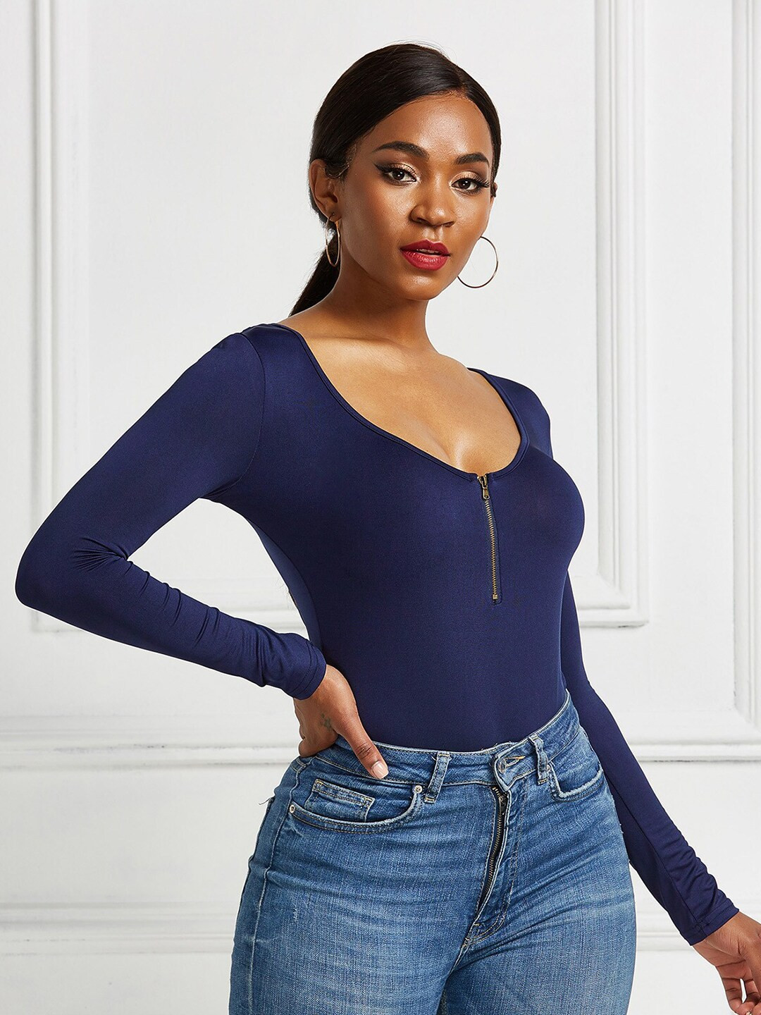 StyleCast Blue Women Top