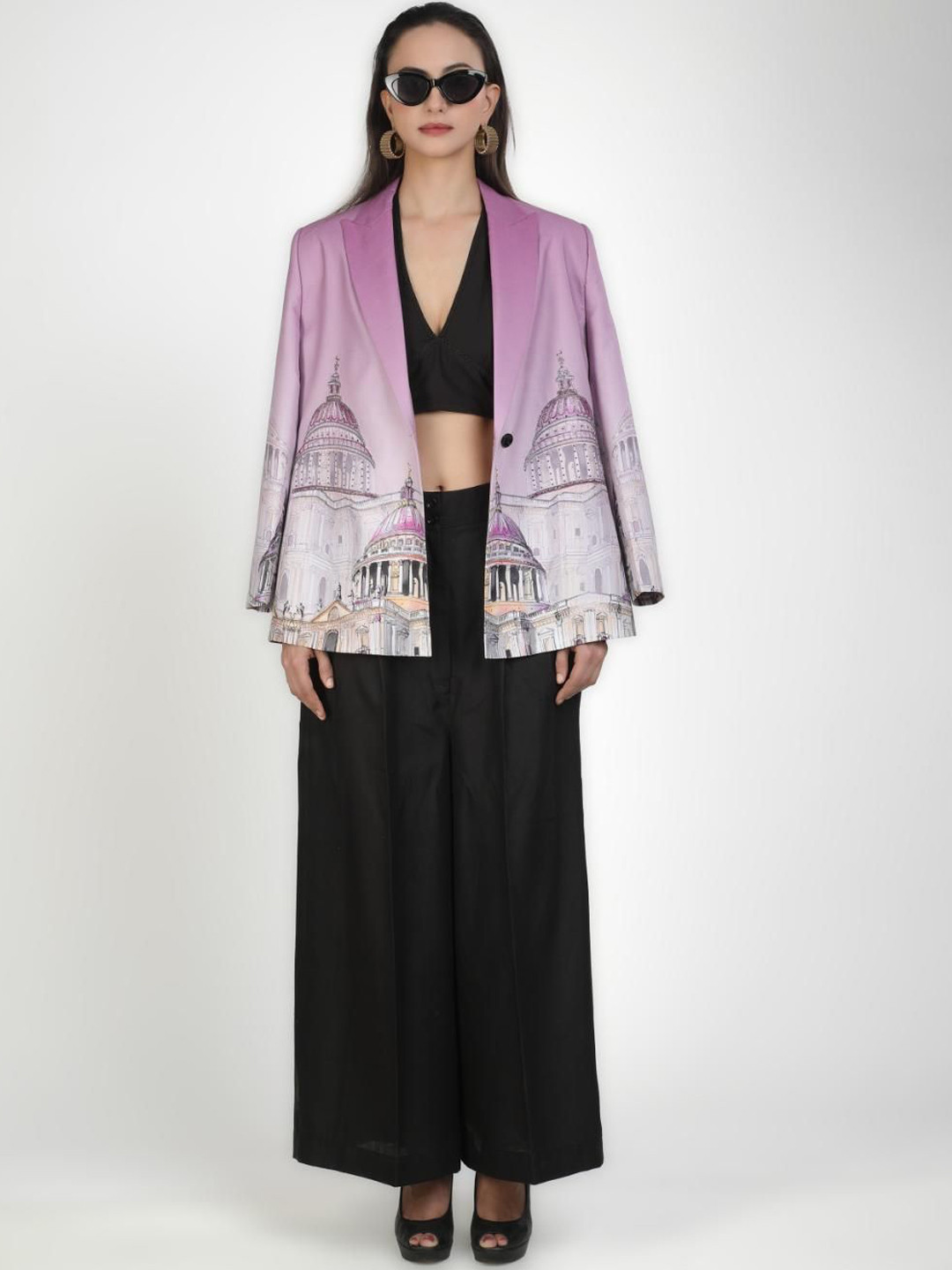 Kovet Skyline Serenade Blazer Culottes For Women