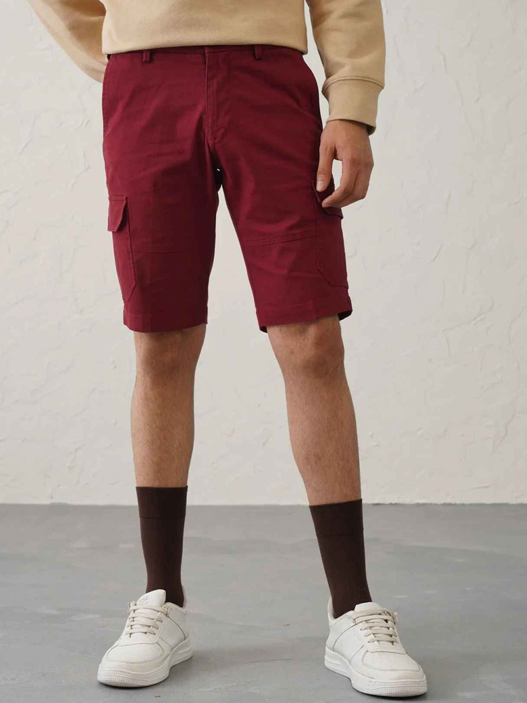 Minus One Men  Cargo Shorts