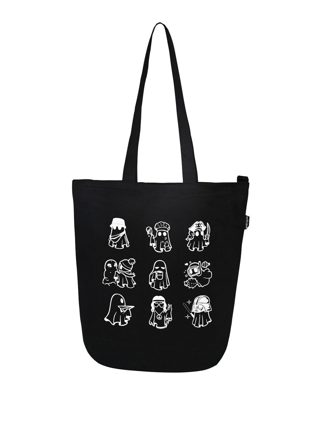 EARTHSAVE Printed Shopper Tote Bag